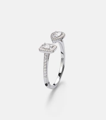 Anillo My Twin de oro blanco de 18 ct con diamantes | Messika