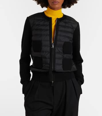 Daunenjacke Tricot mit Schurwolle | Moncler