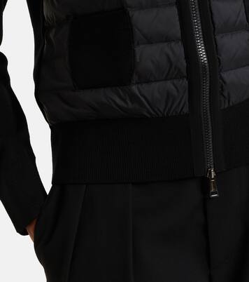 Daunenjacke Tricot mit Schurwolle | Moncler