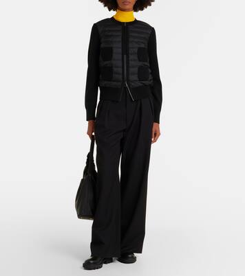 Daunenjacke Tricot mit Schurwolle | Moncler