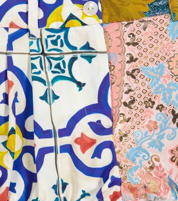 Floral jacquard shorts | Dolce&Gabbana Kids