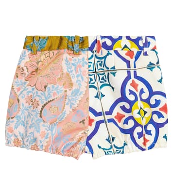Floral jacquard shorts | Dolce&Gabbana Kids