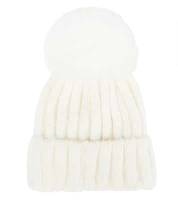 x Chiara Ferragni Mascotte wool-blend beanie | Monnalisa