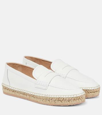 Lido leather espadrille loafers | Gianvito Rossi