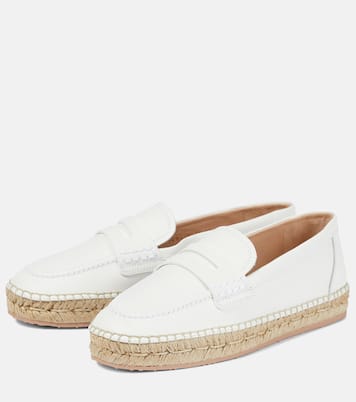Lido leather espadrille loafers | Gianvito Rossi