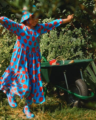 Bedruckter Hut aus Baumwolle | Stella McCartney Kids