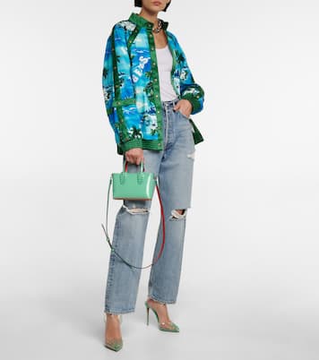 Spikoo 100 PVC and leather pumps | Christian Louboutin