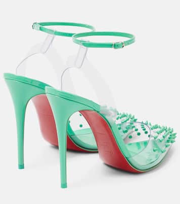 Spikoo 100 PVC and leather pumps | Christian Louboutin