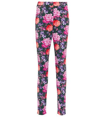 Geblümte Skinny-Hose | Magda Butrym