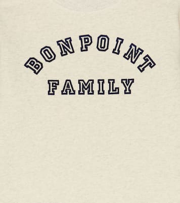 Logo cotton-blend sweatshirt | Bonpoint
