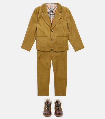 Timote cotton corduroy pants | Bonpoint