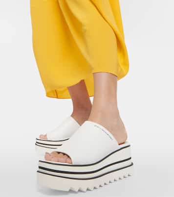Plateau-Pantoletten Sneak-Elyse | Stella McCartney