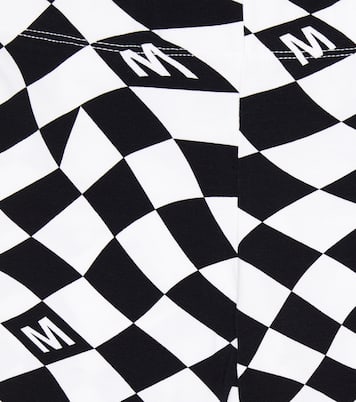 Legging imprimé en coton mélangé | MM6 Maison Margiela Kids