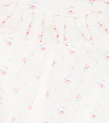 Baby floral cotton onesie | Tartine et Chocolat