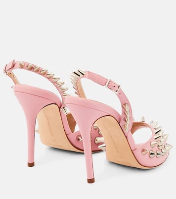 Verzierte Sandalen aus Leder | Alessandra Rich