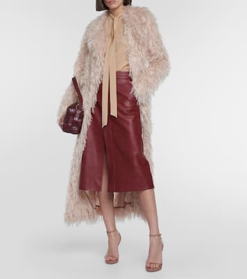 Olie 115 leather platform sandals | Aquazzura