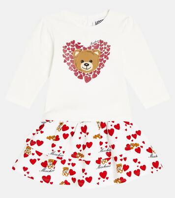 Bebé - set de camiseta y falda | Moschino Kids