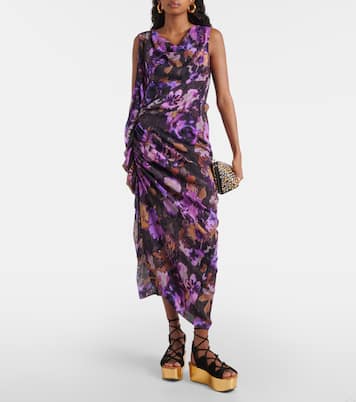 Plateausandalen Liana 70 aus Veloursleder | See By Chloé