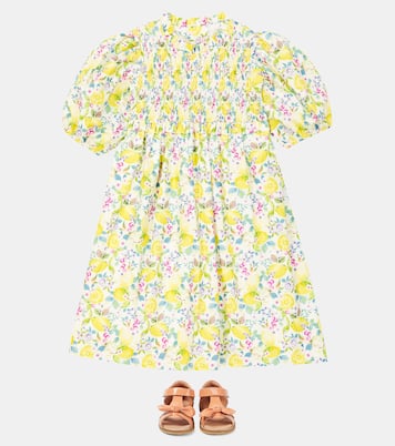 Bow patent leather sandals | Petit Nord