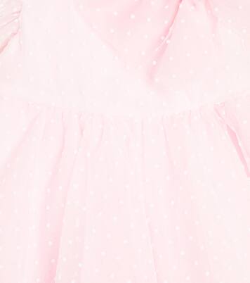 Baby - Abito in tulle a pois | Monnalisa