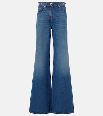 Jeans flared Medusa '95 de tiro alto | Versace