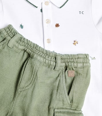 Set aus Polohemd und Shorts aus Baumwolle | Tartine et Chocolat