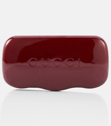 Logo rectangular sunglasses | Gucci