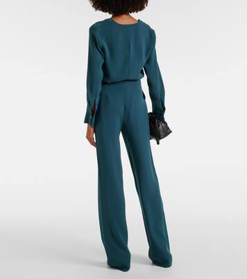 Gerade High-Rise-Hose Medusa | Max Mara