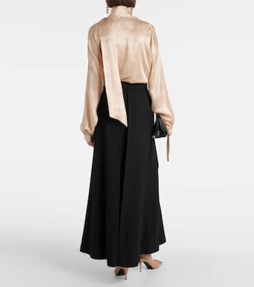 Maxirock aus Wolle | Balenciaga