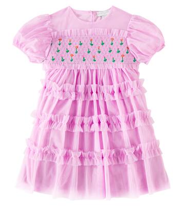 Robe brodée en tulle | Stella McCartney Kids
