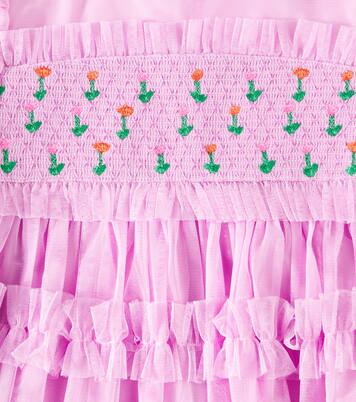 Robe brodée en tulle | Stella McCartney Kids