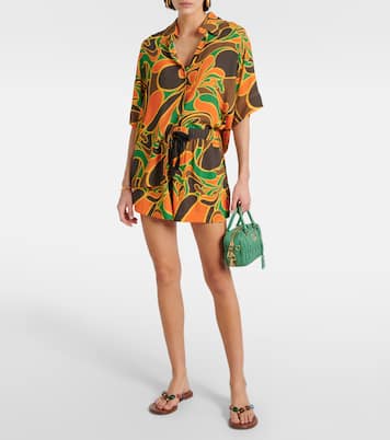 Demi printed shorts | Faithfull