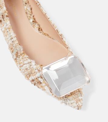 Bailarinas Jaipur de bouclé | Gianvito Rossi