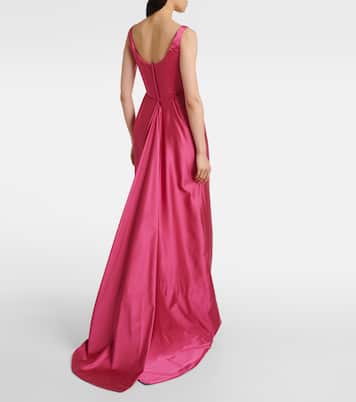 Robe longue en satin crêpe | Vivienne Westwood
