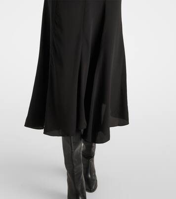 Midirock Hortensia aus Crêpe de Chine aus Seide | Isabel Marant