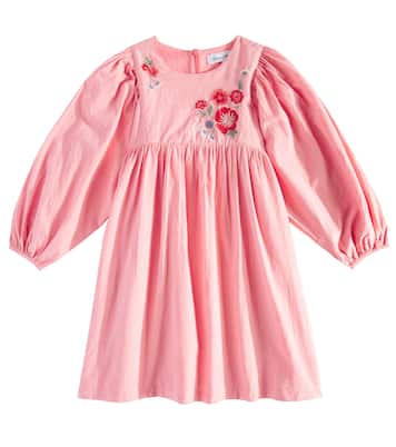 Robe brodée en coton à carreaux | Tartine et Chocolat