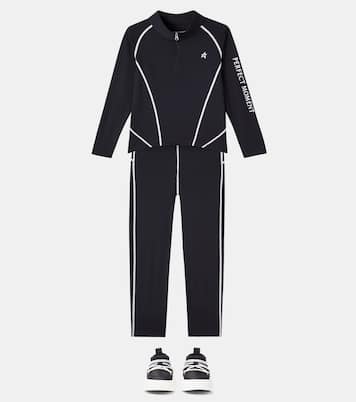 Top de jersey con media cremallera | Perfect Moment Kids