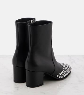 Botines 60 de piel adornados | Alaïa