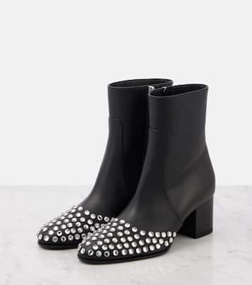 Botines 60 de piel adornados | Alaïa