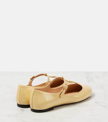 Marcie patent leather Mary Jane flats | Chloé