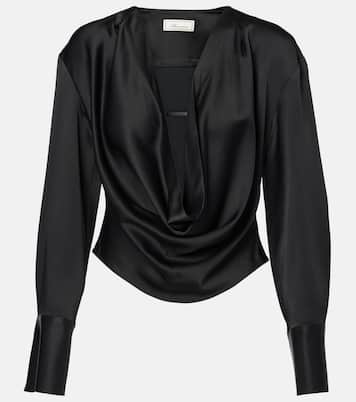 Top Envers aus Satin | Blumarine