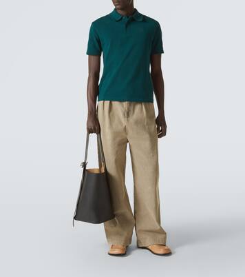 Pleated wide-leg jeans | Loewe