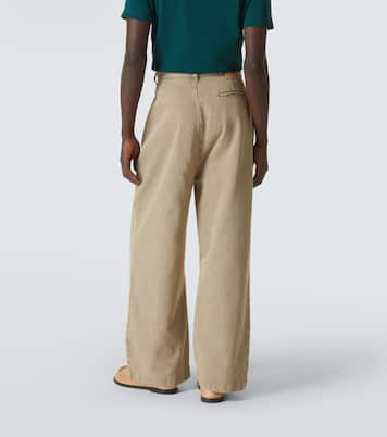 Pleated wide-leg jeans | Loewe