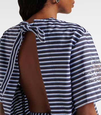 Verziertes T-Shirt aus Baumwoll-Jersey | Rabanne