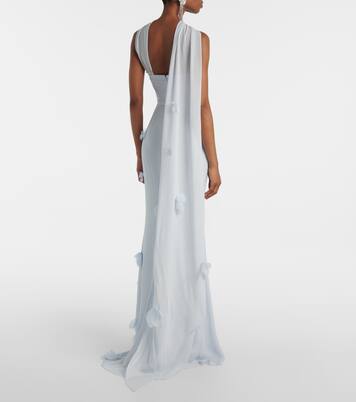 Robe aus Georgette | Self-Portrait