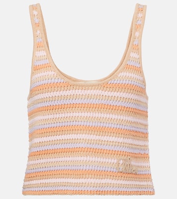 Knitted cotton tank top | Chloé