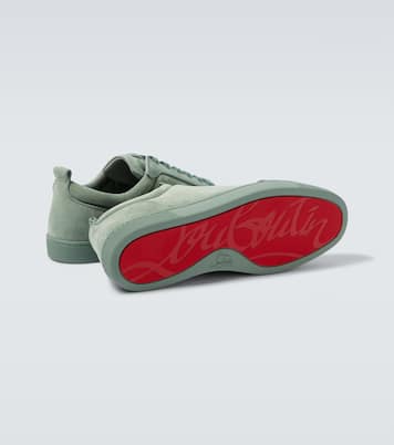 Sneakers Louis Junior aus Veloursleder | Christian Louboutin