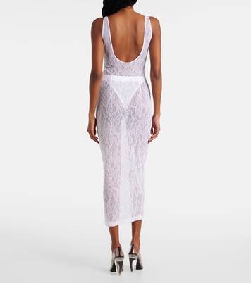 Body con espalda abierta de encaje | Wardrobe.NYC