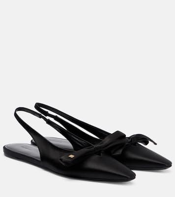 Ballerines slingback Nano BB en satin | Balenciaga