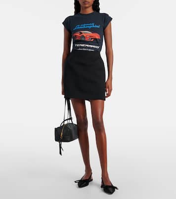 Ballerines slingback Nano BB en satin | Balenciaga